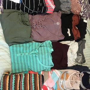 Huge lot of young adult/teen clothing